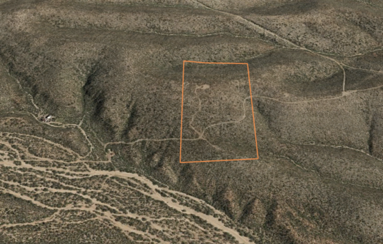 20 acres Pinal County – 50% of retail.  307-20-006q